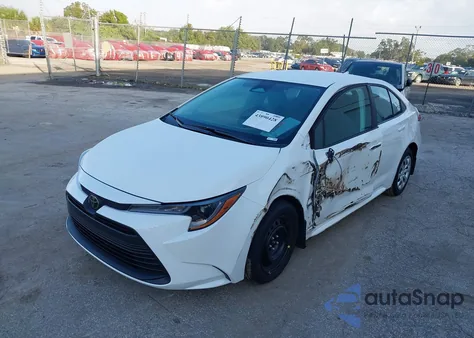 2025 Toyota Corolla Le from USA, damaged, VIN 5YFB4MDE3SP358308